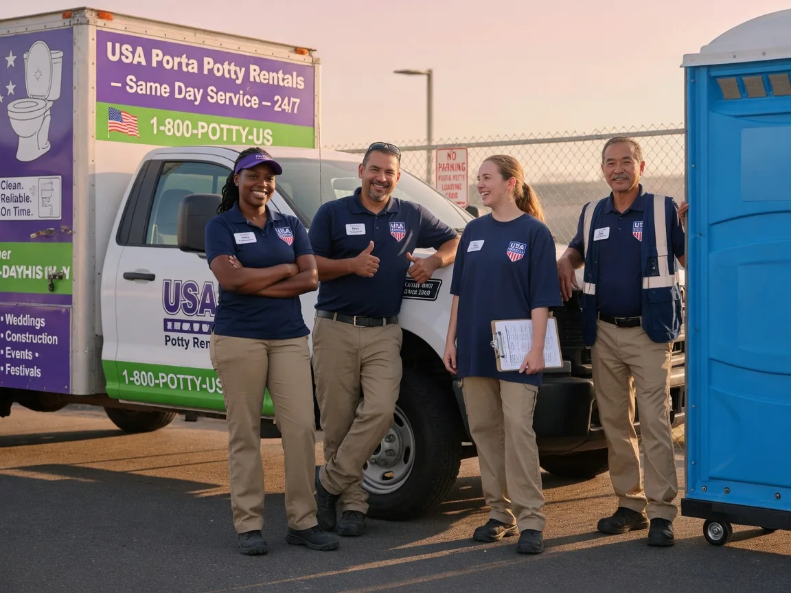 Porta Potty Rental company in Anthony, TX